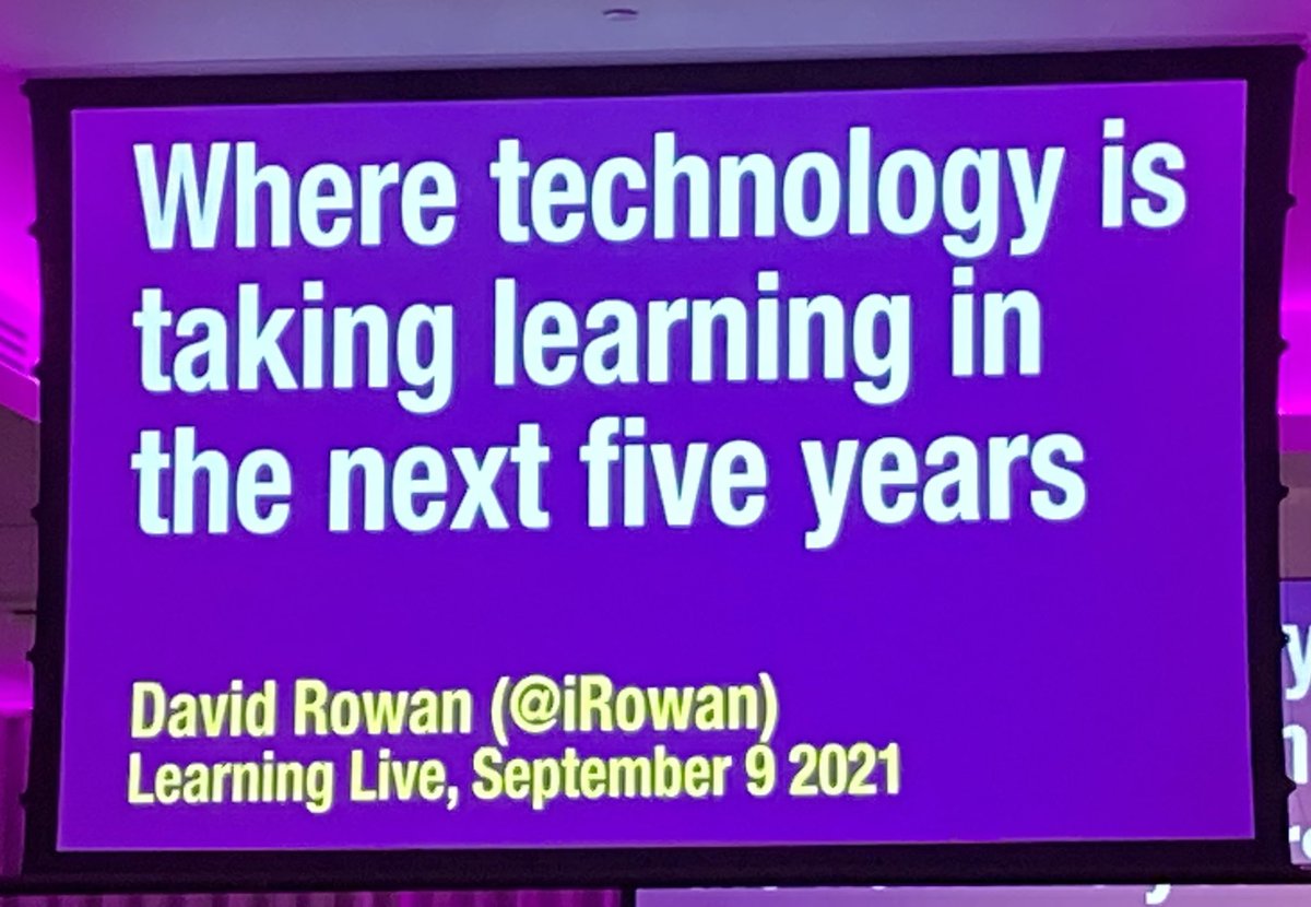 Today’s #learninglive keynote @iRowan takes to the stage - looking forward to an exciting 45 mins and an interactive session @YourLPI