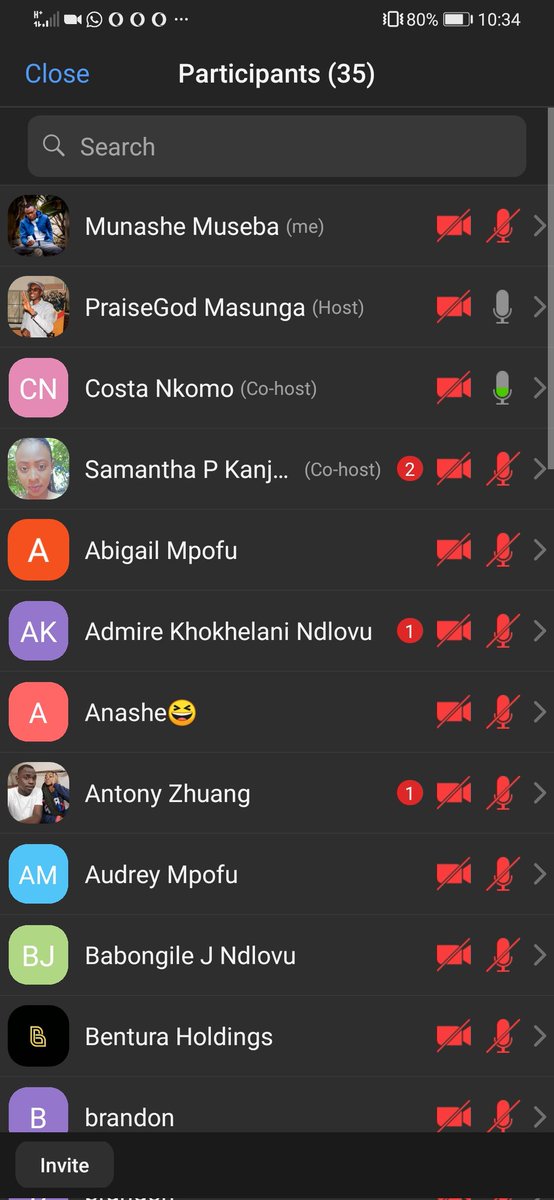 "There's a need to be mindful of what we post on social media and know legal instruments governing it to avoid committing cyber offences" <a href="/costahcostah/">Costa Nkomo</a> addressing the ongoing REAPS zoom training with MSU.
<a href="/SAYWHATOrg/">SAYWHAT</a> <a href="/UNFPA_Zimbabwe/">UNFPA Zimbabwe</a> <a href="/SwedeninZW/">Sweden in Zimbabwe 🇸🇪</a>
<a href="/jimmy_wilford/">Jimmy Wilford</a> <a href="/NkalaLangalethu/">Langalethu Nkala</a>