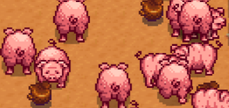 Pixel Animals on X: “Pigs (Stardew Valley) https://t.co/fT8vSQAkog