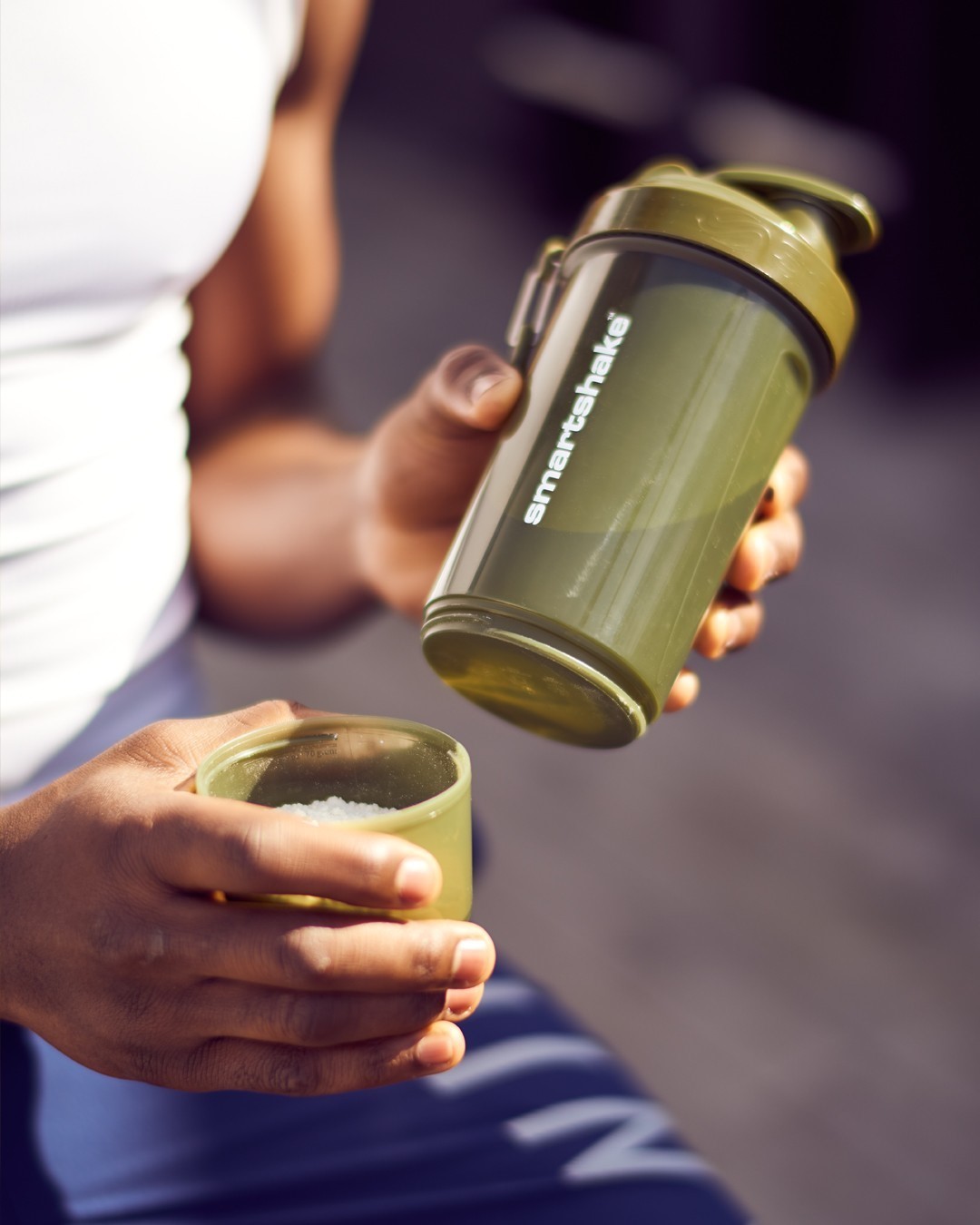 Smartshake Revive Shaker Cups for Protein Shakes With Storage for