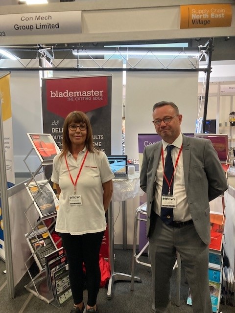 All set up for today! <a href="/emconshow/">EMCON Engineering & Manufacturing Show North East</a> pop along for a chat stand R03 #emconshow #heattreatment #oilandgas #CuttingEdge #blademaster #manufacturing #ukmfg #Construction #recycling #demolition