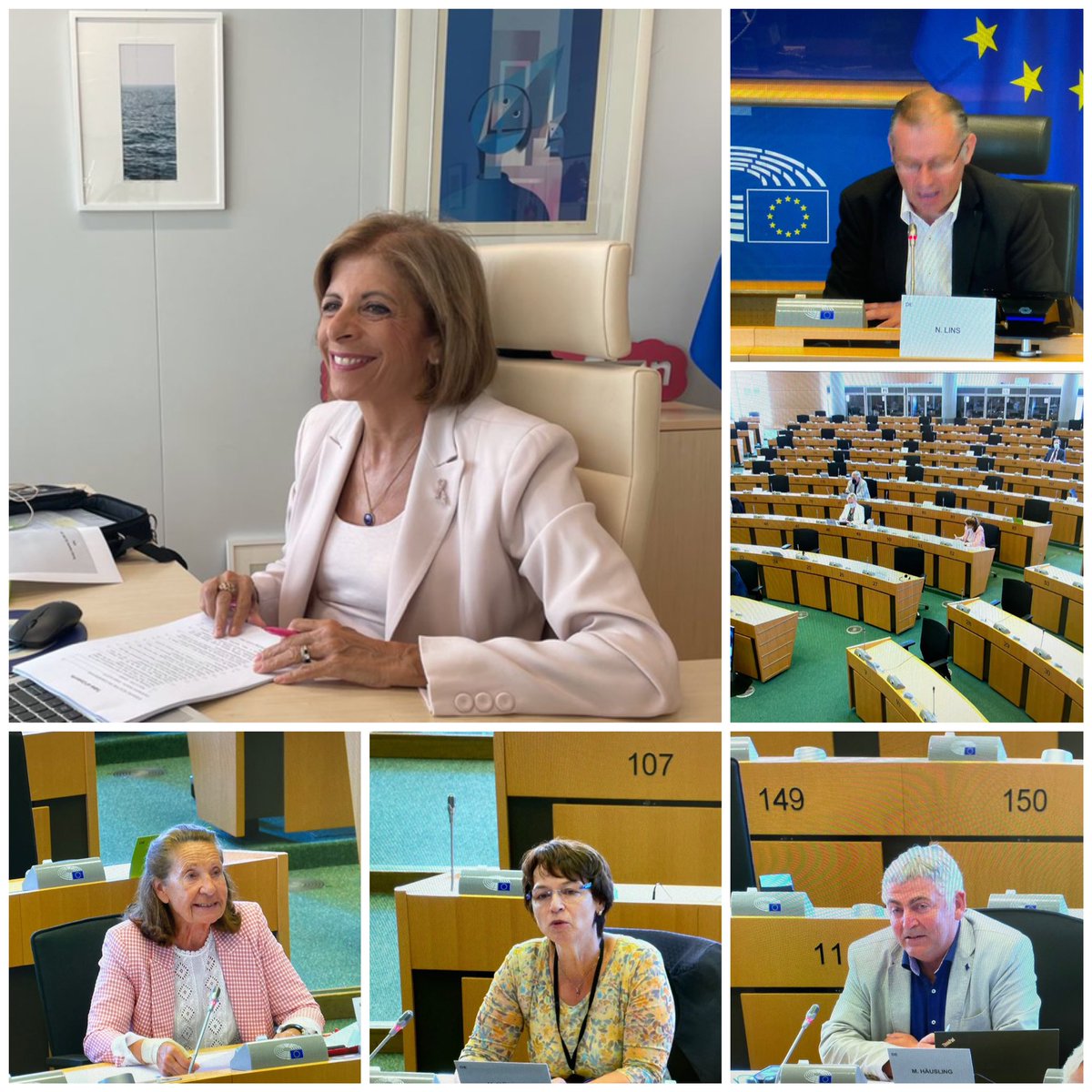 SKyriakidesEU's tweet photo. Fruitful dialogue with @EP_Agriculture on our shared priorities for the coming months and the way forward on #EUFarm2Fork. 

We are committed to working towards a more sustainable food system that will also maintain fair returns for our farmers. 

👉https://t.co/cNGonbBJ2L https://t.co/sZen0ik9tN