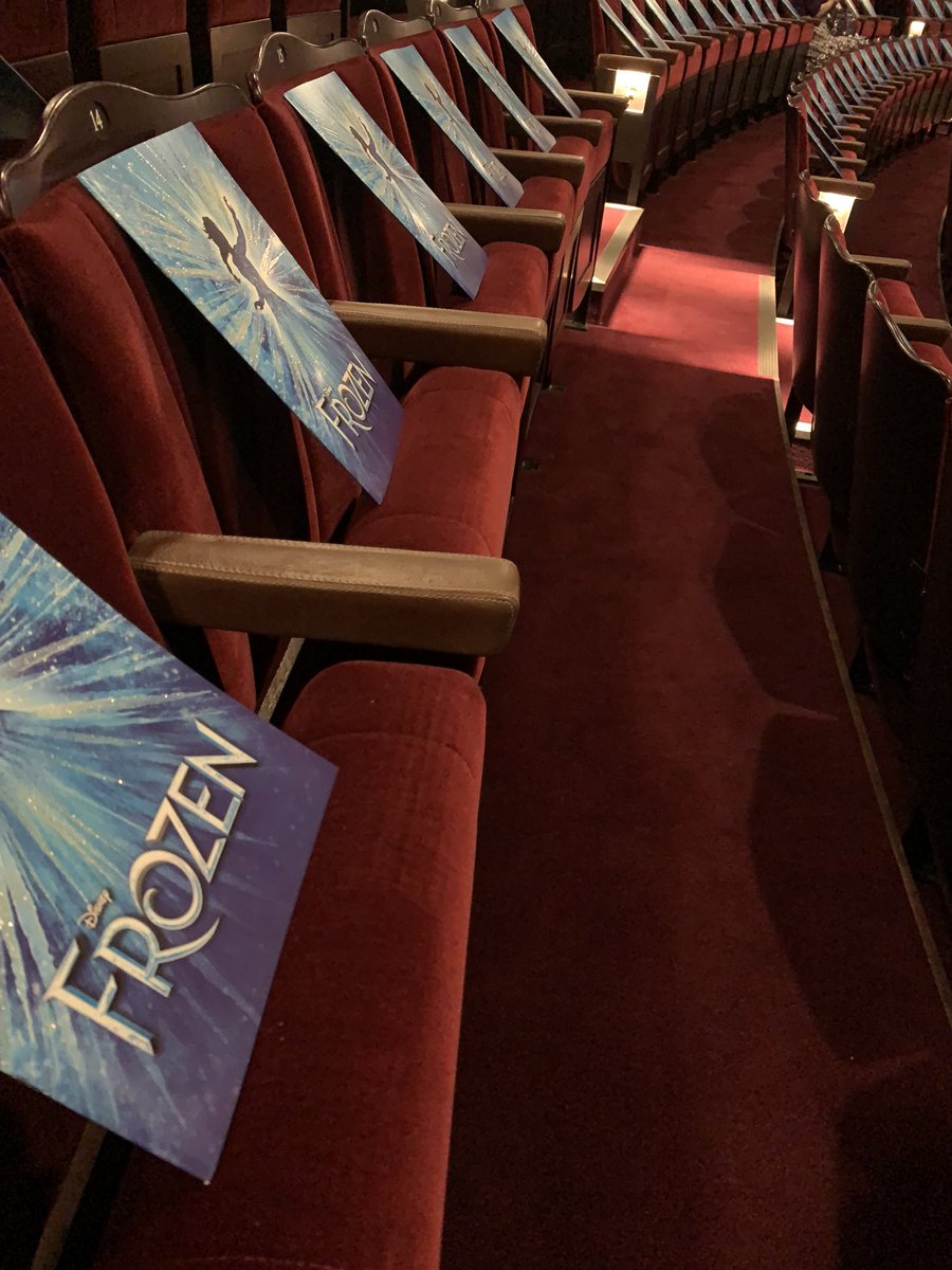 What a wonderful, joyous spectacle - congratulations to the cast, crew and creative team of <a href="/frozenlondon/">Frozen The Musical</a> for a triumphant opening last night - it certainly warmed my heart 💙❄️