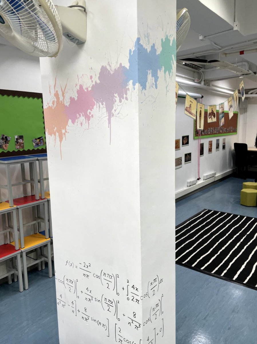 This week, we proudly opened our new #STEAMLab with the help of our eldest and youngest students to cut the ribbon. Thank you Miss Amy for designing the murals and to Miss Katherine for helping her paint them #TalentedTeam #STEAMLearning #AnfieldSchoolHK #HongKongSchools