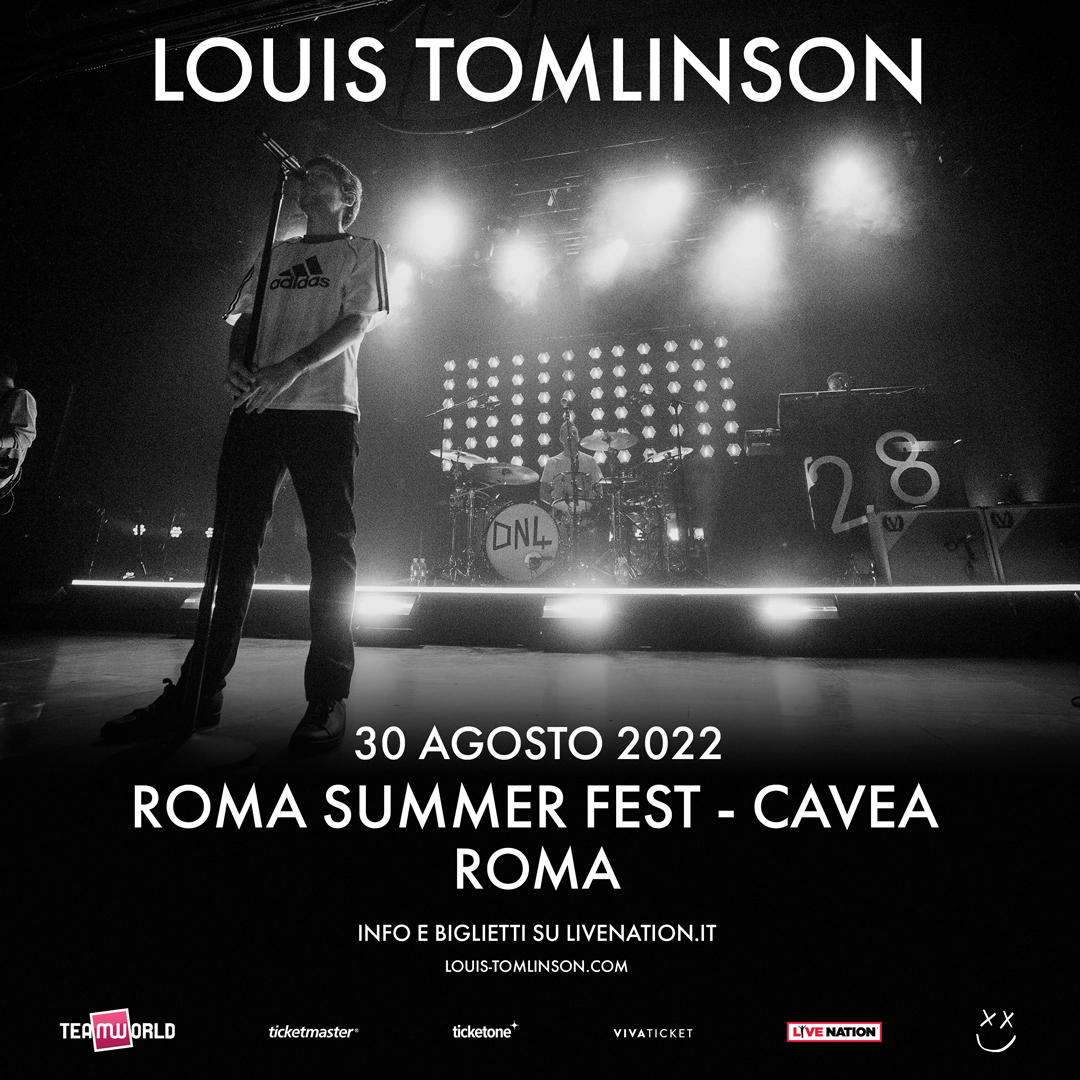 • IL SUO PRIMO ALBUM “WALLS” AL #1 IN OLTRE 47 PAESI. • VINCITORE DEI BILLBOARD MUSIC AWARD, MTV MUSIC AWARD E IHEARTH RADIO AWARD COME MIGLIOR BREAKOUT SOLO 30 AGOSTO 2022 | @Louis_Tomlinson @ Cavea – @AuditoriumPdM - Roma 🎟 dalle h 11:00 di martedì 14 settembre