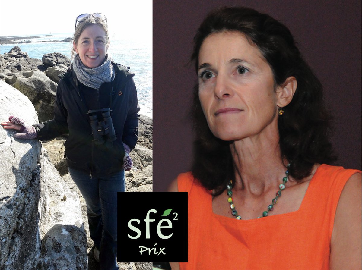 Félicitations à 
🏆 Emmanuelle Porcher, Prix Recherche SFE², #plantes #relationsplantespollinisateurs #sciencesparticipatives
🏆 Sandra Lavorel, Grand Prix SFE² #ecologiefonctionnelle #servicesecosystemiques
👉bit.ly/2X2Nis2

#LECA @INEE_CNRS @Le_Museum #CESCO