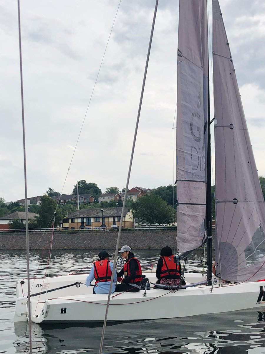 Women_CF's tweet image. #HealthyBodyHealthyMind members had a fabulous experience today at the introduction to sailing course at the Cardiff Bay Yacht Club!! Great opportunity for the ladies to be out and learn to sail the seas! Thank you to @All_Afloat @RYACymruWales @CBYCWales @philt28

#HBHM #sailing