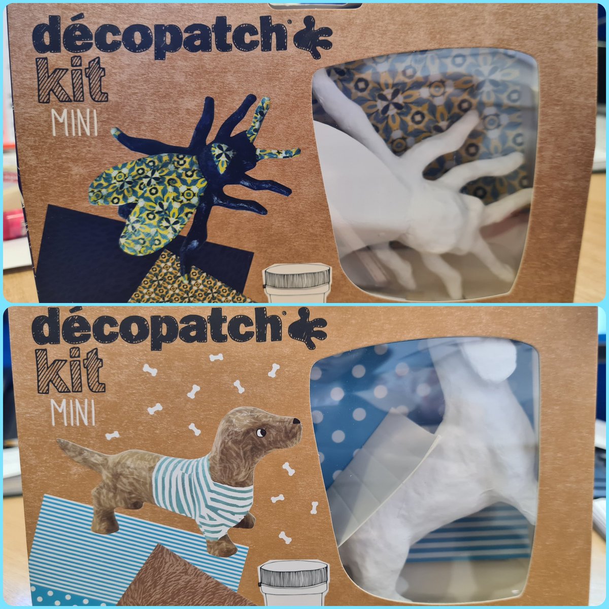 Arts and crafts anyone? Befriending clients have today received decopatch kits. A massive thanks to <a href="/InvictaRotary/">Invicta Rotary</a> for delivering these items. Once again we look forward to seeing the end result.