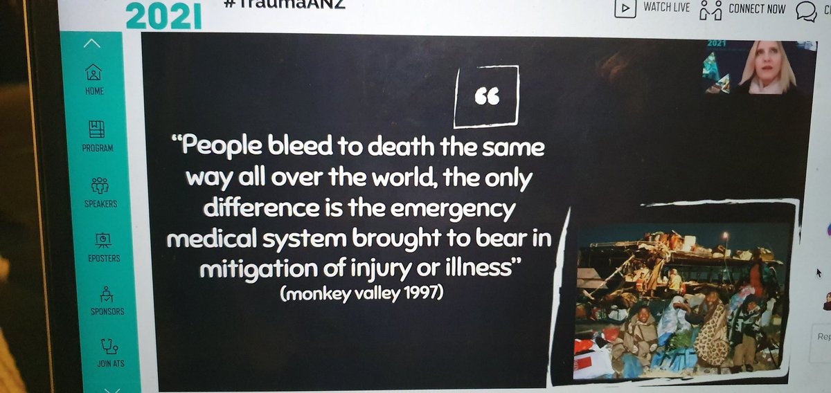 #TraumaANZ Now: 'Trauma in low resource settings' Rene Gobler. No better statement of the need for global quality emergency care? <a href="/IFEM2/">International Federation for Emergency Medicine</a> <a href="/acemonline/">ACEM</a>
