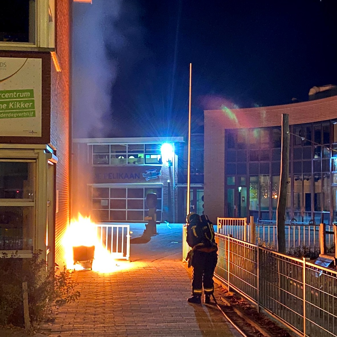 Melding brandweer Grote Haven Haastrecht inzake grote brand