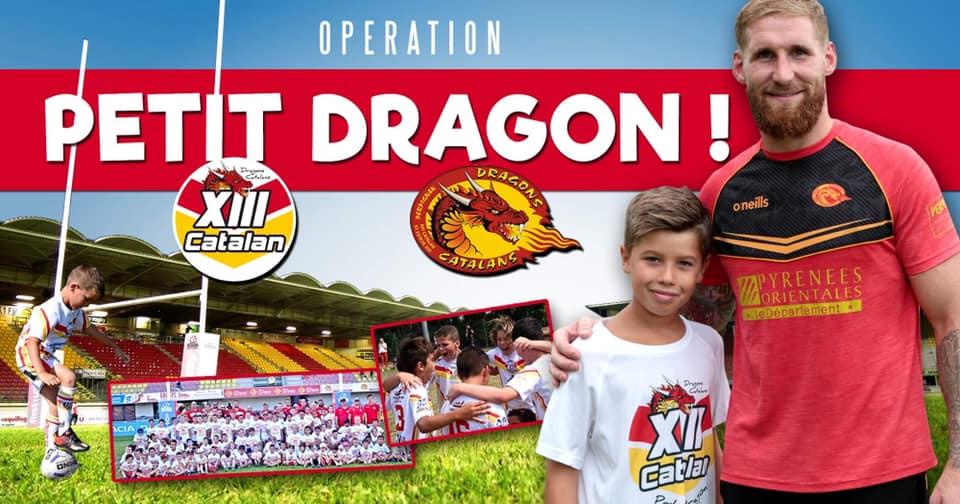 Le <a href="/XIII_Catalan/">XIII Catalan 🏉</a> organise l’opération « Petit Dragon » samedi. 
Des ateliers seront animés sur la pelouse du stade Maillol de 17h à 18h.
Si votre enfant est âgé de 4 à 12 ans et est intéressé par cette séance d’initiation, + d’infos ici : bit.ly/3DTnVt4