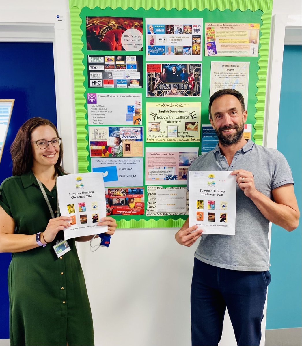 English at Callywith College tweet media