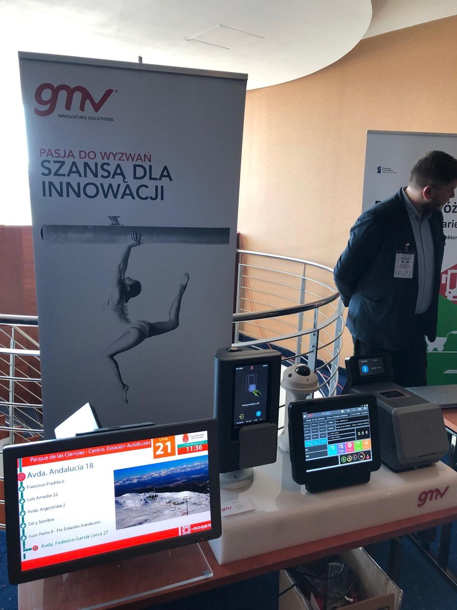 infoGMV_es's tweet photo. 📢 Hoy y mañana, GMV está en el #IGKM «Movement and Electronic Systems Committee» en Toruń.

Como patrocinador y proveedor de sistemas ITS en Toruń, GMV está presentando soluciones en información dinámica de pasajeros, cobro de peajes y gestión de flotas.

https://t.co/p8p7RSuafa https://t.co/DxdjOg3aMu