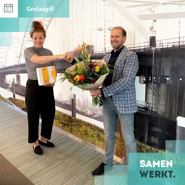 We hebben weer iets om trots op te zijn, want Eline Könemann is geslaagd voor haar bachelor Human Resource Management. Top gedaan Eline! #samenwerkt #vnacc