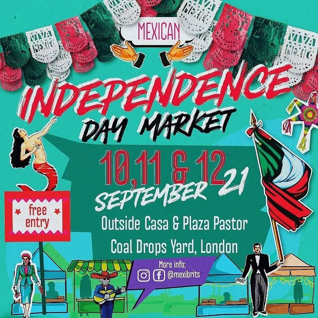inkascrafts's tweet photo. THIS WEEKEND! Viva México! 🇲🇽
Join us for our Mexican Independence Day Market full of Mexican treats, live mariachi and piñatas!
Outside Casa &amp; Plaza El Pastor Coal Drops Yard Kings Cross
Fri, Sat &amp; Sun 11am to 8pm
#Mexibrits 
#mexicanenlondres 
#latinosenlondres https://t.co/8s1uhBEQl3