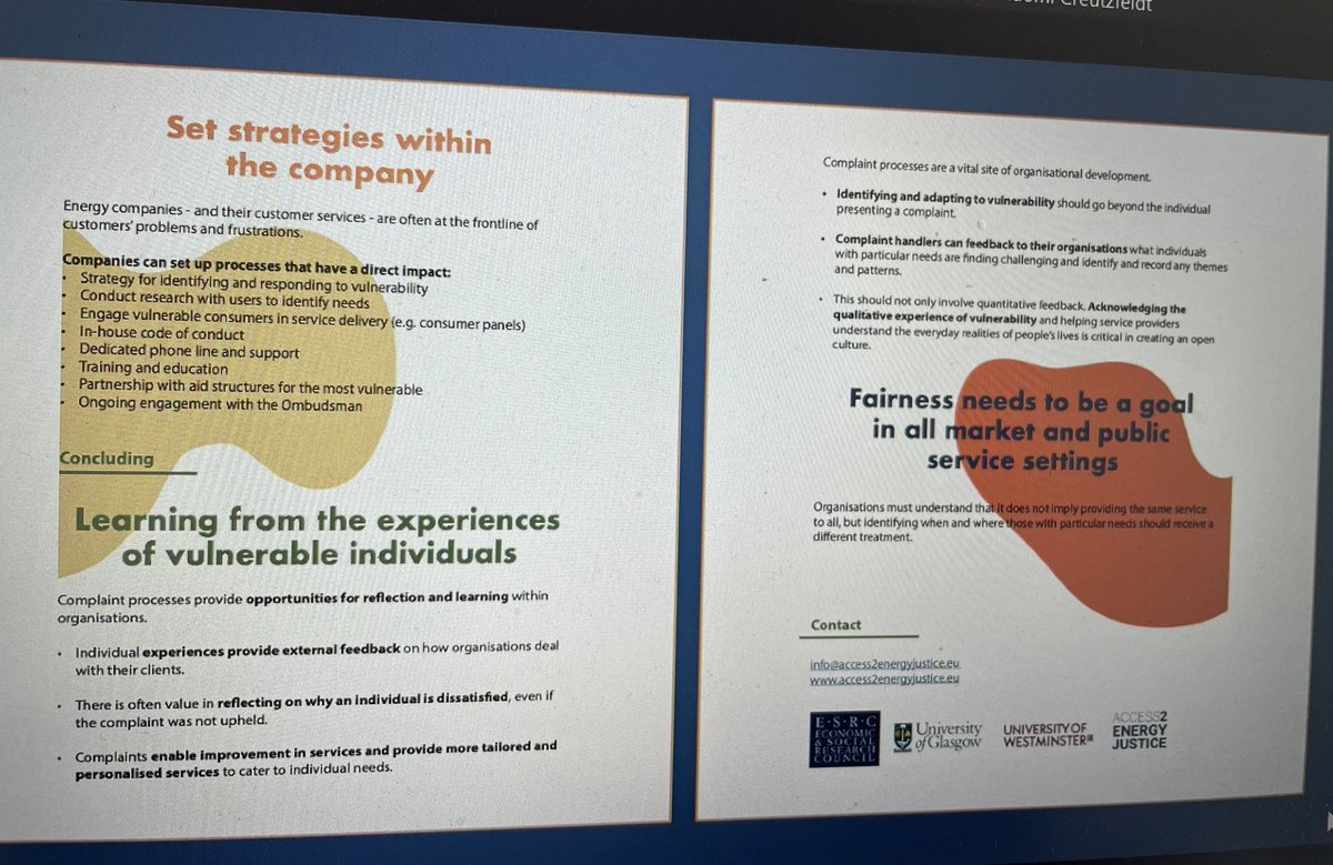 janetdiffin's tweet photo. Thanks @ESRCjustenergy for a great introduction to your new toolkit ‘How to become an ally to overcome vulnerability’ #JustEnergy https://t.co/vvLaPBCpHk
