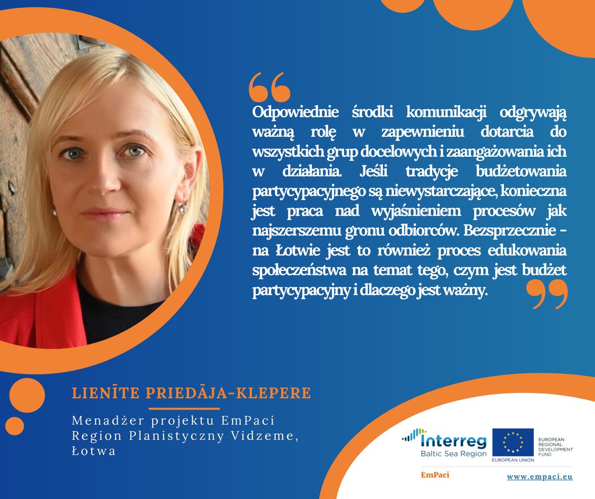 #EmPaci #interreg #balticsearegion #participatorybudget