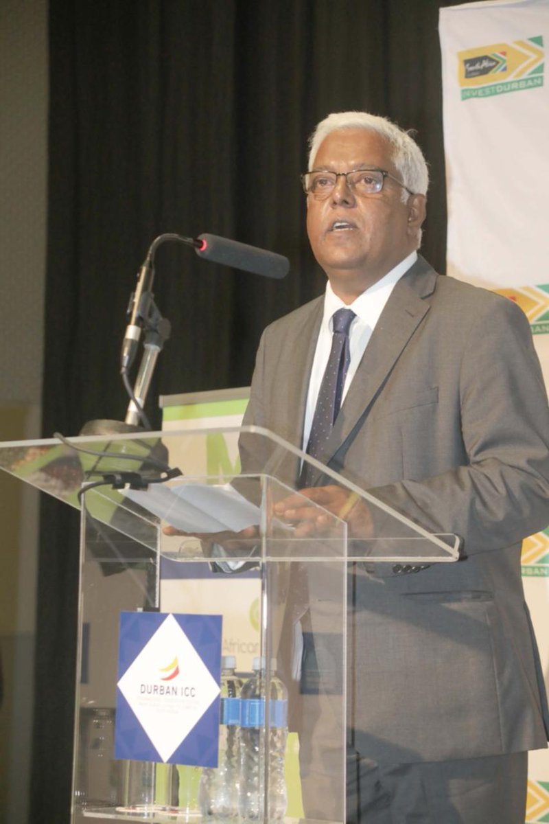 AgriCouncil's tweet photo. MEC Ravi Pillay, MEC for Economic Development, Tourism & Environmental Affairs, KwaZulu-Natal Gov. He announced 20% of the KZN economy is employed and 140 000 are employeed in the province within agriculture.
REGISTER: https://t.co/nkwI6In2BJ
#AgriCouncil #KXN #Africa https://t.co/Hpgv5puwSY