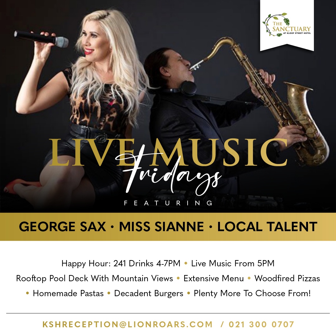 Three Boutique Hotel (@threehotel) on Twitter photo Join our lovely sister restaurant <a href="/hotelkloof/">Kloof Street Hotel</a> down the road for an exciting night of live music, good vibes and a mouthwatering menu to choose from 😎
thethree.co.za Join our lovely sister restaurant <a href="/hotelkloof/">Kloof Street Hotel</a> down the road for an exciting night of live music, good vibes and a mouthwatering menu to choose from 😎
thethree.co.za