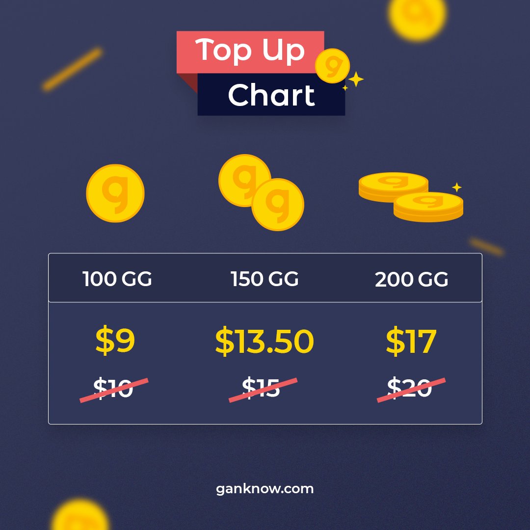 ganknow's tweet photo. From today 9th Sep until next Friday 17th Sept, all users can enjoy Gank wallet top-ups of up to 20%!! 😆
Simply top up your Gank wallet in the Gank app to enjoy this discount 😇
Click on this link for the full Terms and Conditions https://t.co/4DC6WxVCQd
#Ganknow #gamepal🎮 https://t.co/Minko6Kh9u