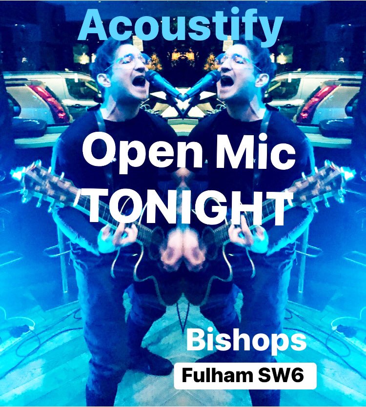 Acoustify Open-Mic tweet media