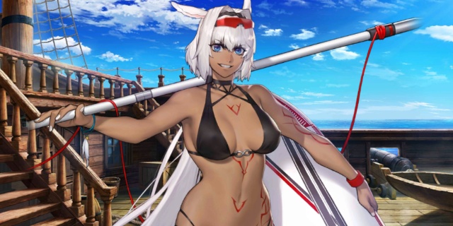 水着カイニス!やったぜ。第二ピックアップに来ると良いな 