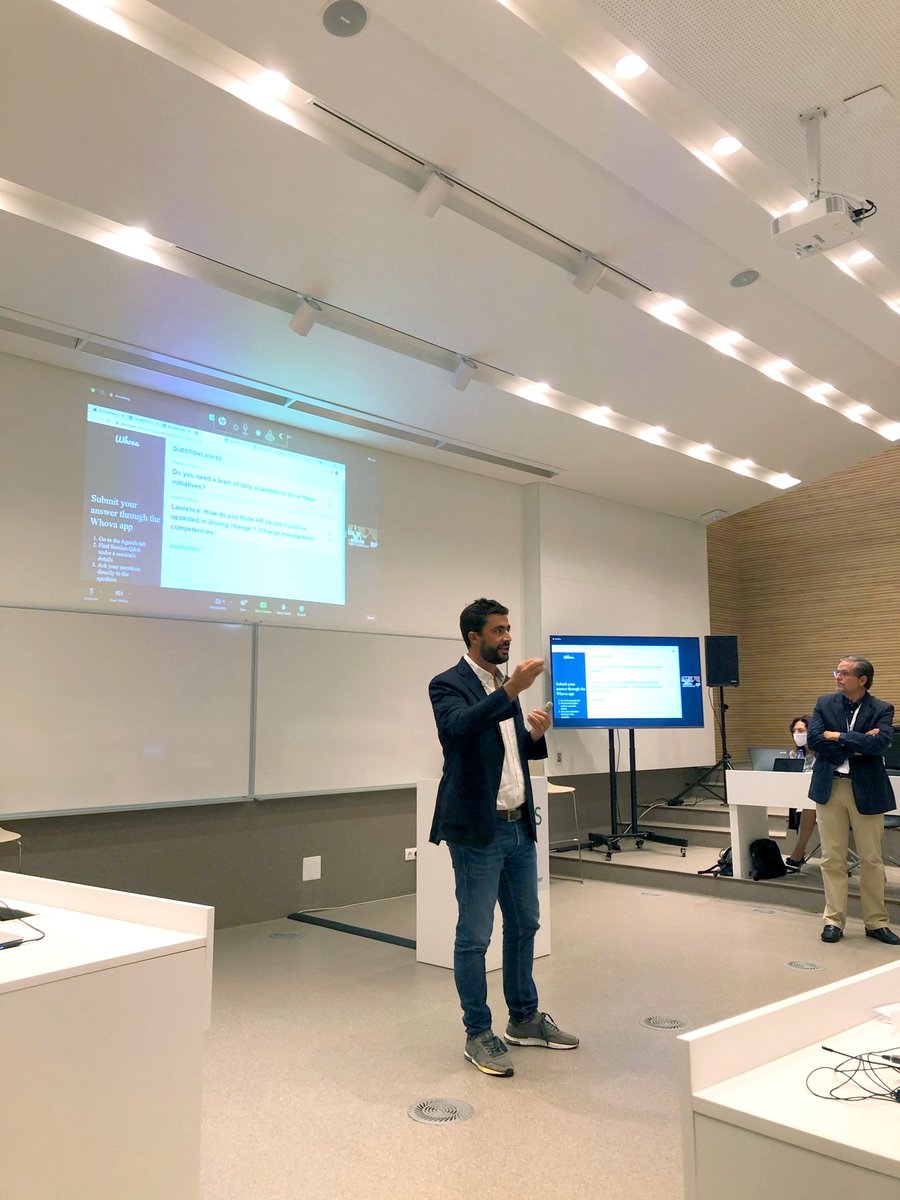 “We need to help our HR teams develop the right skills and insights around data.” 📢 Pedro Brito, Associate Dean for Executive Education and Business Transformation at <a href="/NovaSBE/">NovaSBE</a>
#meritsummit #leadershipchallenge #humanresouces #hrleadership  #workplacetransformation