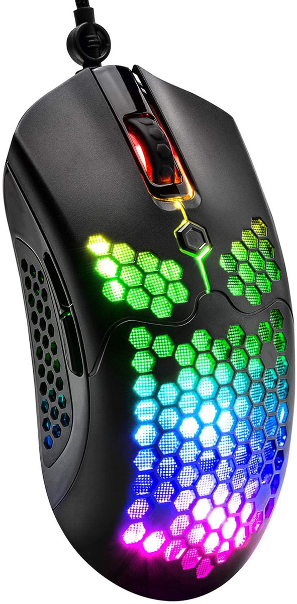 Manbasnake__Q's tweet image. 💻Wired Lightweight Gaming Mouse26 RGB Backlit Mice with 7 Buttons Programmable DriverPAW3325 12000DPI Mice .Ultralight Honeycomb #keyboard #keyboards #mouse #Keyboard #RGBkeyboard #mechanicalkeyboard  #mechkeyboard #customkeyboard #customkeycaps #gamingkeyboard 🖱️