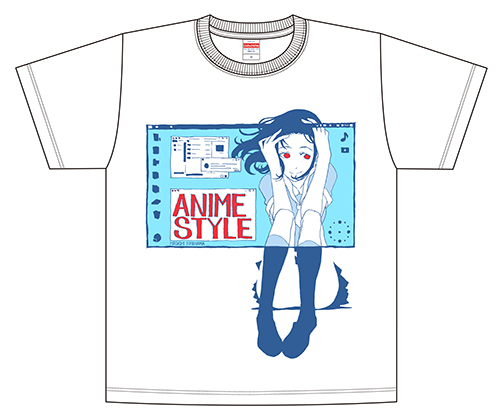 【アニメスタイルのグッズ】今年のアニメスタイルTシャツの新作は、石浜真史さんの描き下ろしイラストを使用したものです。イラストは2種類。いずれもキュート&スタイリッシュな仕上がりです。「アニメスタイル ONLINE SHOP」で販売しています。 https://t.co/8Vuvwx2fJt 