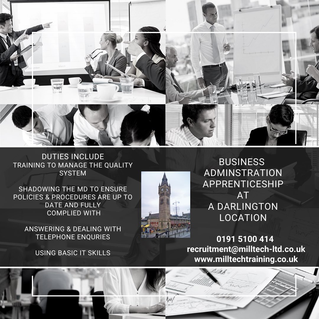coolbluecolleg1's tweet photo. Contact us if you’re interested☺️

☎️0191 5100 414 
📧recruitment@milltech-ltd.co.uk 

Visit 🌐https://t.co/0uFnbj7NRX to find out more about Milltech 

#apprentice #learning #training #business #admin #quality #milltech #darlington https://t.co/lUv5XsZYmK