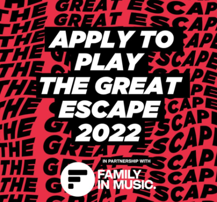 Calling all bands, artists, rappers, producers, DJs and collectives! 

Apply to play at <a href="/thegreatescape/">The Great Escape</a> 2022...

bit.ly/3DZGBYc