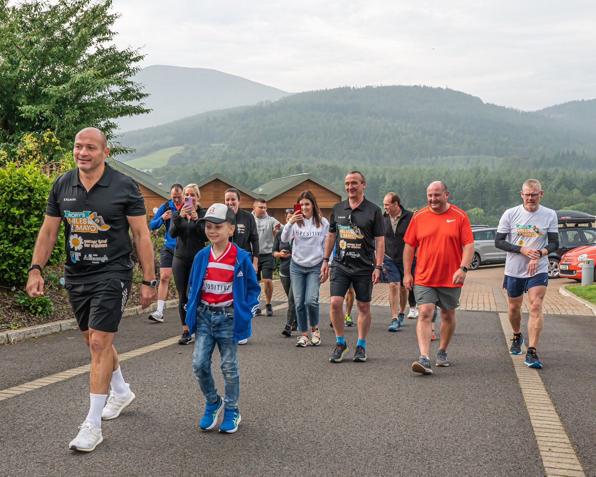 What an incredible start to my challenge for <a href="/CancerFundChild/">Cancer Fund for Children</a>. Newcastle, Rathfriland, Mayobridge &amp; Newry you were fantastic 👊
Today we are on the road to Armagh and I’m buzzing to share that the #RorysMiles2Mayo fundraising total is currently £267,858.
THANK YOU everyone!