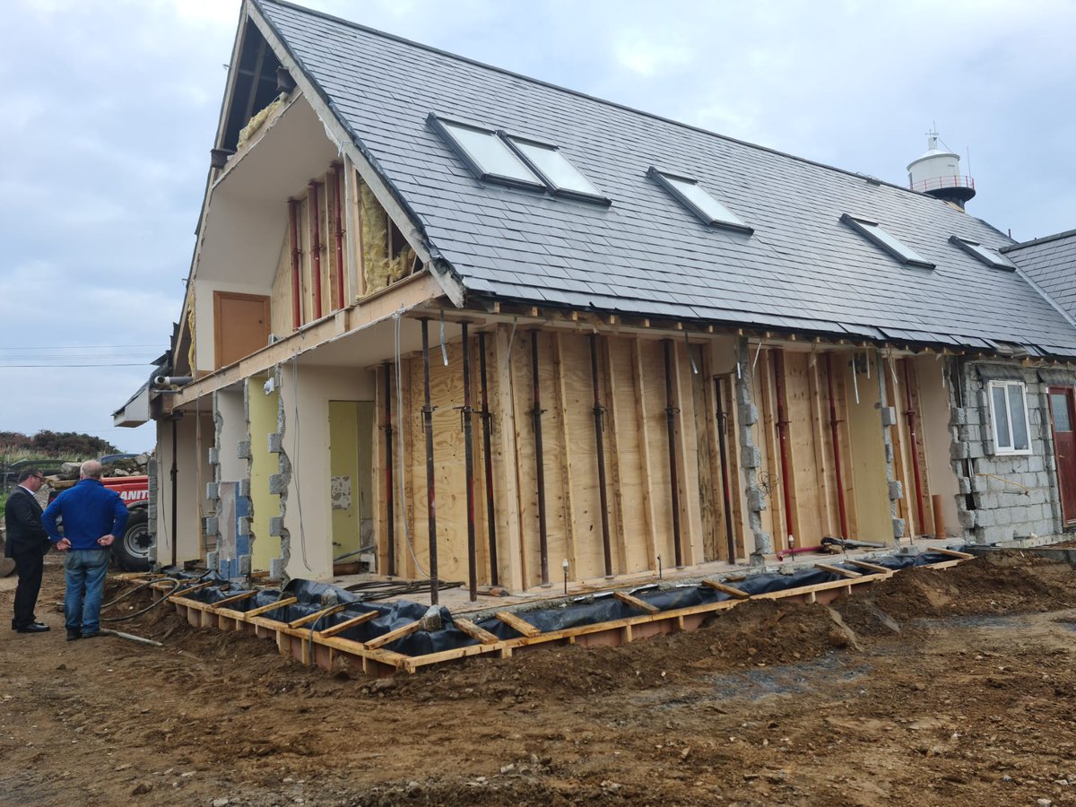 alankellylabour's tweet photo. Today I visited homes affected by the Mica scandal in Donegal 

It's so important that the government announces a 100% redress scheme. This issue needs to be addressed urgently #micaredress 

Heartbreaking to see so many people and familie's homes destroyed
@MicaRedress https://t.co/nWKFGptYYB