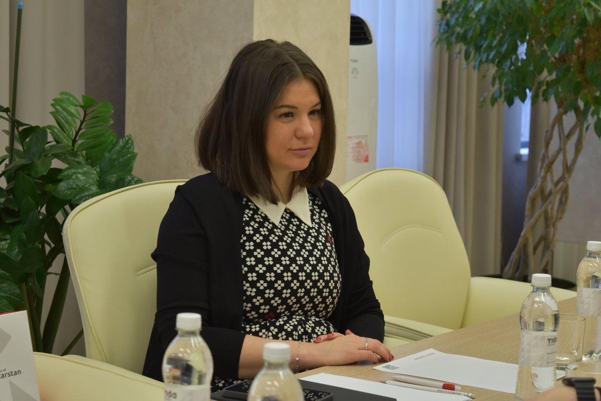 InvestTatarstan's tweet photo. Заместители главы Архангельской области Сергей Пивков и Денис Лапин посетили Республику Татарстан и провели встречу с руководителем Агентства инвестиционного развития республики Талией Минуллиной. https://t.co/PWx05hRG3r