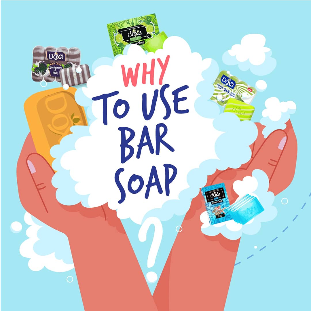 DoxaCosmetics's tweet photo. Why to use bar soap? https://t.co/uns0T6AN4u