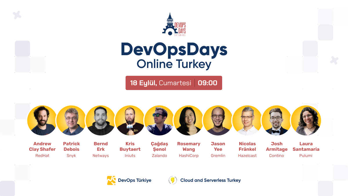 DevOpsDays Türkiye 6. senesinde birbirinden değerli konu ve konuşmacıları ile sizlerle buluşuyor📢 @devopsdaysist @devopstr @serverlesstr

#devopsdays #sre #cloud

🎫 Biletler Kommunity'de: kty.li/bUtHW