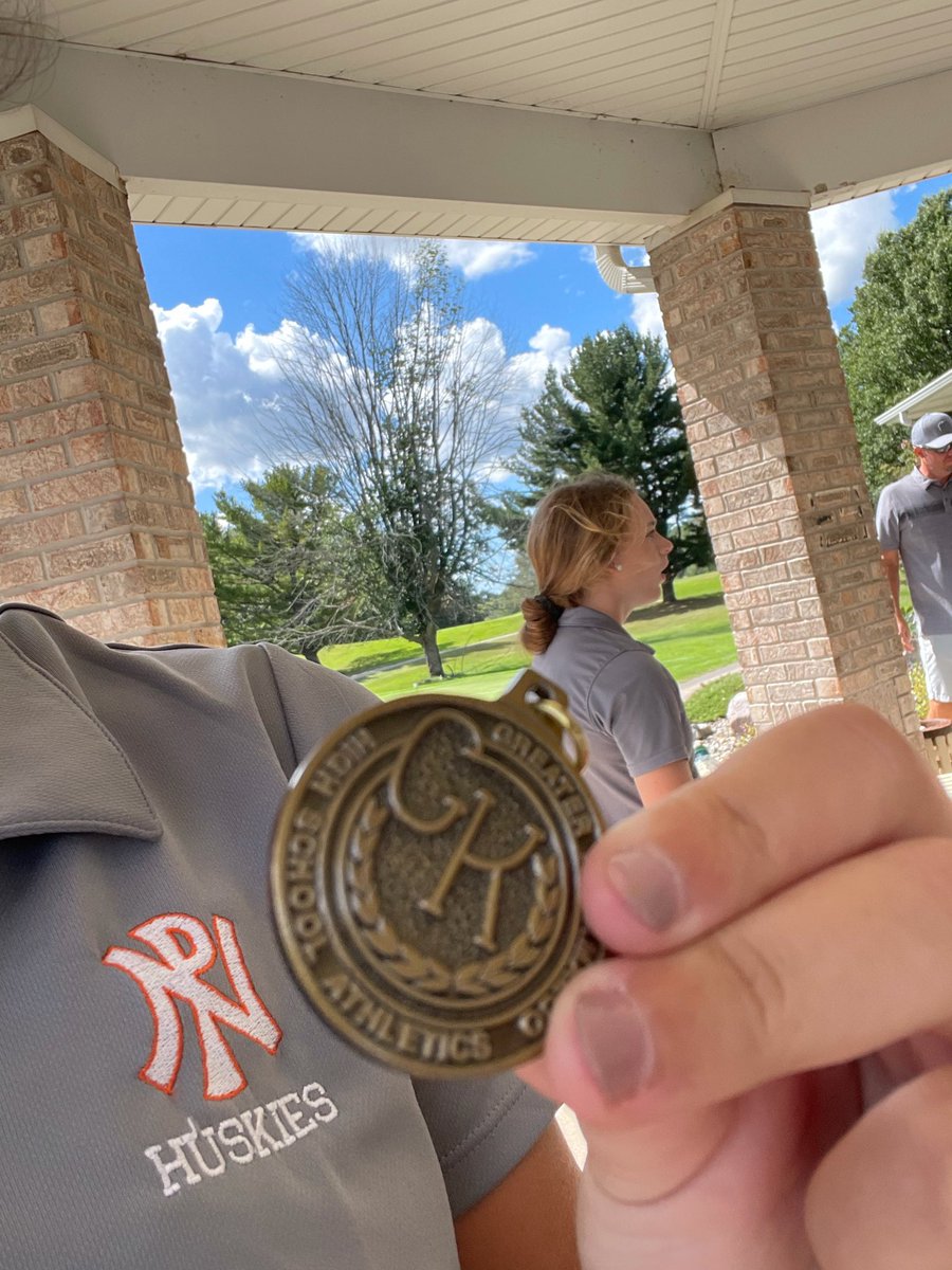 Greater Kalamazoo invitational @ lake Doster. Shot a 97 to place 15th out of 61 #PortageNorthern