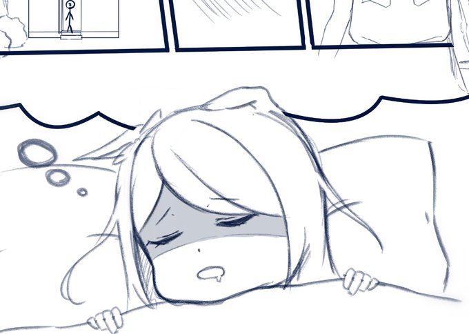 #らまそい
悪夢マックちゃん ラフ 