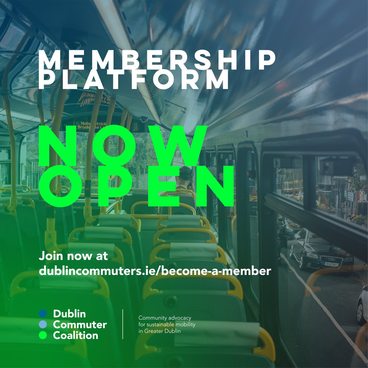 DublinCommuters's tweet image. BECOME A MEMBER
OF DUBLIN COMMUTER COALITION.
dublincommuters.ie/become-a-member
After three years and a pandemic, we've finalised our membership platform, enabling you to become a subscribed member of Dublin Commuter Coalition.