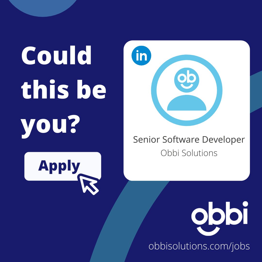 📢Could you be the next Senior Software Developer at a multi-award-winning software company?

Apply today, you could be exactly what we are looking for 👉 ow.ly/WsHz50G5nHP

#techjob #softwarejobs #softwaredeveloper