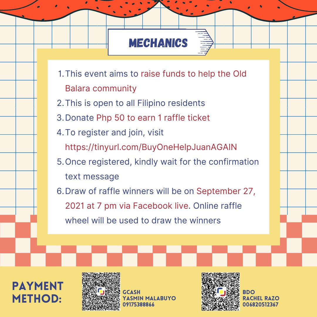 ParaSaOldBalara's tweet photo. The Clinical Clerks of Batch 2023 at St. Luke’s Medical Center College of Medicine - WHQM currently rotating in Preventive and Community Medicine at Brgy. Old Balara, Quezon City proudly presents: “Buy One, Help Juan AGAIN!: A Fundraising Raffle for Old Balara”. https://t.co/DnjbFVH2xe