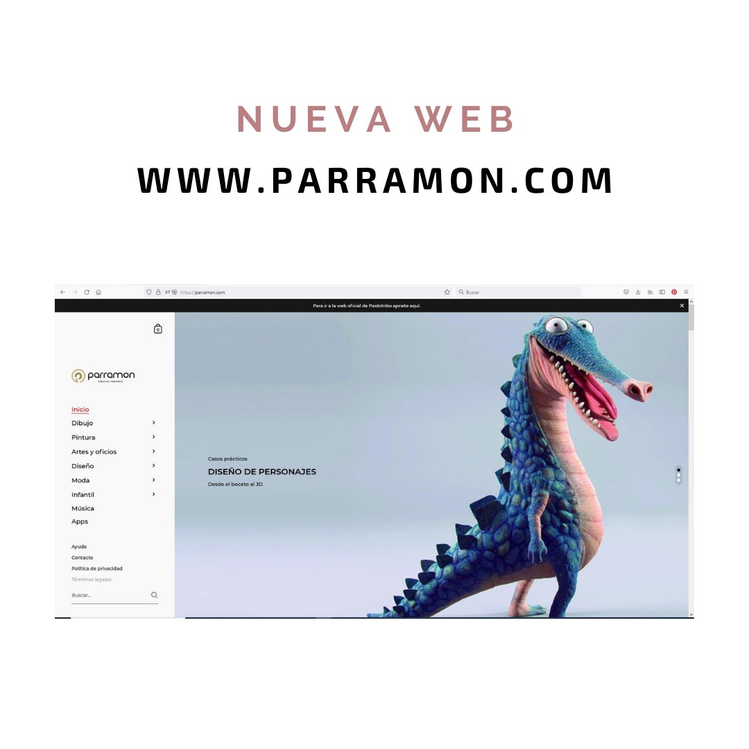 📢 Septiembre: Nueva temporada con nueva web. ¡Visítanos para descubrir nuestras novedades, con sorpresas en tus compras y regalos! 🤩
parramon.com