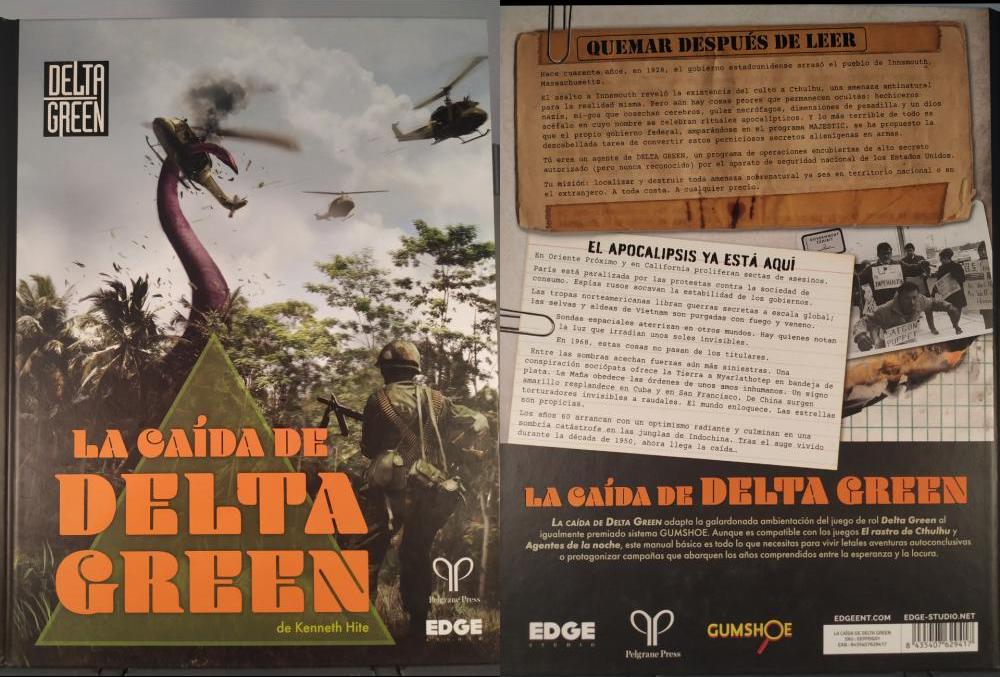 SectariosO's tweet photo. Reseña de La caída de Delta Green, juego rol ambientado en la década de 1960 y Delta Green con sistema Gumshoe publicado por @Edge_Ent
https://t.co/sBZxOAaqwH
#Deltagreen #gumshoe #Edge_ent #rol #MitosdeCthulhu https://t.co/XchZyuLSZI