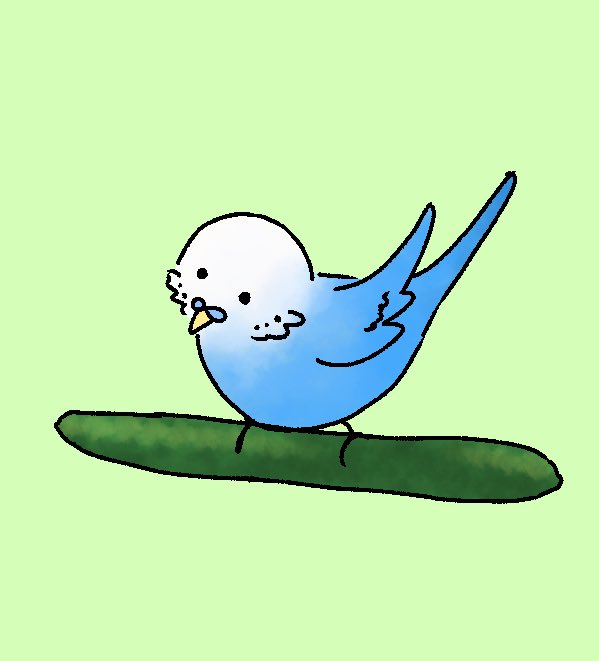 セキセイインコのtwitterイラスト検索結果