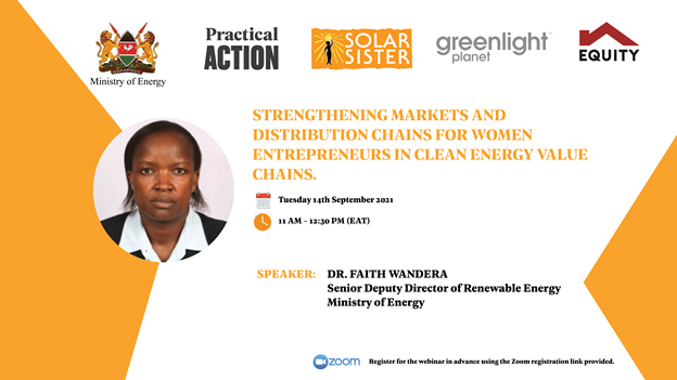 There is potential for women entrepreneurs to make a difference and increase the use of clean and safe energy fuel and products. On 14th September I discuss: Women Empowerment; Engendering Energy; The role of actors in the energy space. Please Register: bit.ly/3BxC4u1