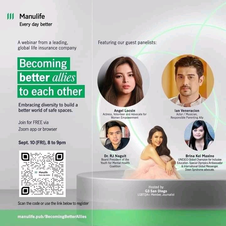 chhxgel's tweet photo. Join us tomorrow Sept. 10, Friday, 8-9PM

Join for FREE via zoom app or browser. You may scan the QR code in the poster above or use this link below to register: 

https://t.co/nC4hnGMvje

@143redangel https://t.co/nrjQlpzNrZ