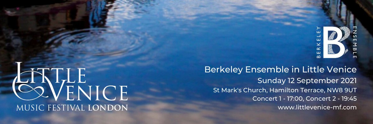 Free tickets for U26s available for performances by <a href="/BerkeleyEnsembl/">Berkeley Ensemble</a> this coming Sunday thanks to <a href="/cavatinachamber/">CAVATINA</a> 

<a href="/MaidaValeNews/">MaidaValeMuse</a> <a href="/MusicalBoroughs/">Tri-borough Music Trust</a> <a href="/PimlicoMusical/">Pimlico Musical Foundation</a> <a href="/MaidaValeMus/">Music | Maida Vale School</a> <a href="/WarwickSq/">WarwickSq</a>