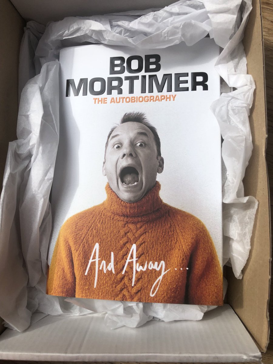 monstroso's tweet photo. Aha! Look what just arrived in the post!  I’m doing a couple of events with ⁦@RealBobMortimer⁩ to promote it. Can’t wait. https://t.co/0frREByQz3