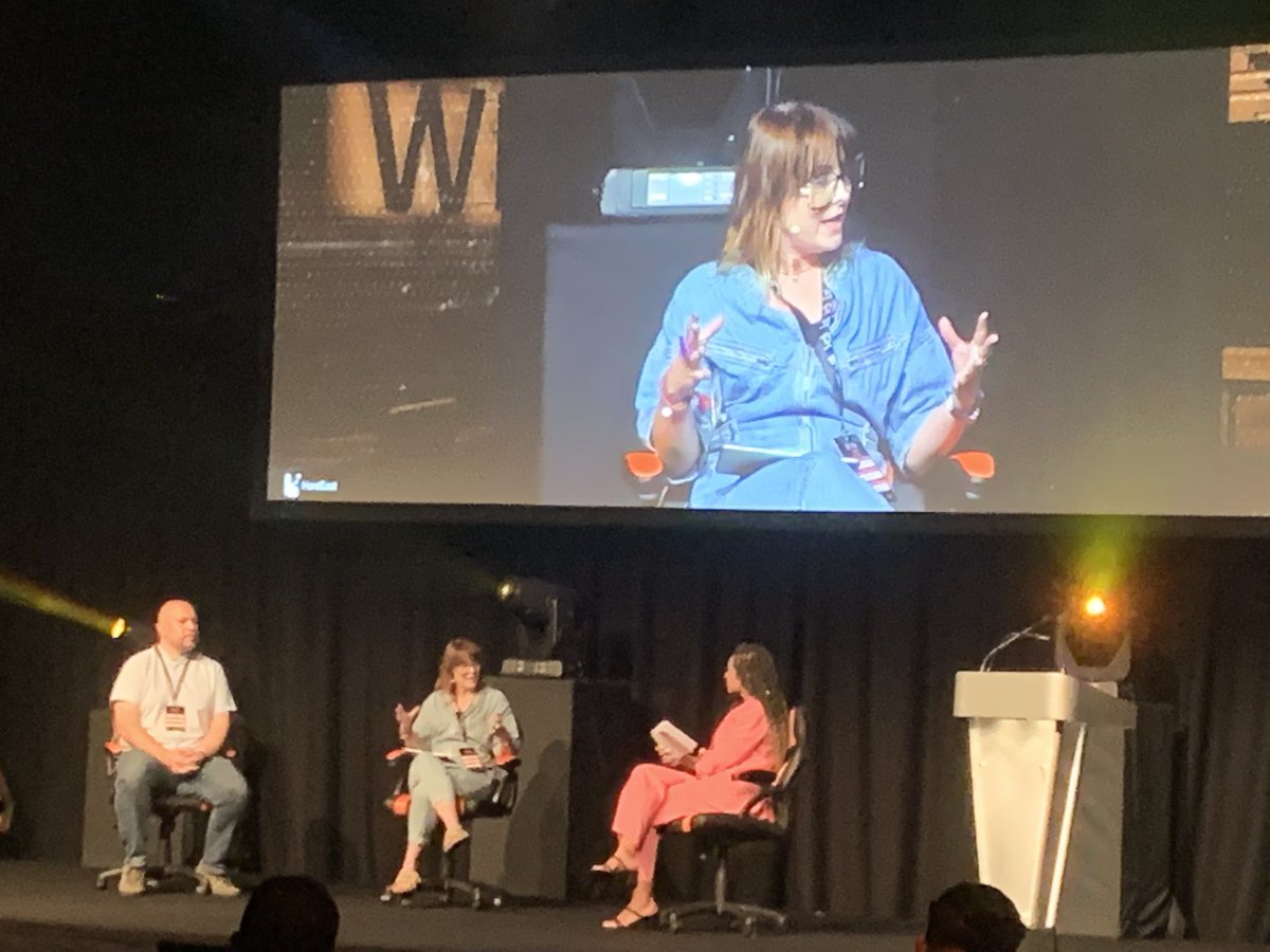 OWeingarten's tweet image. Always good to hear @uk_ie CEO Jo Twist talk on numerous topics including diversity of talent in esports. #Esports isn’t just for boys. #stackfest