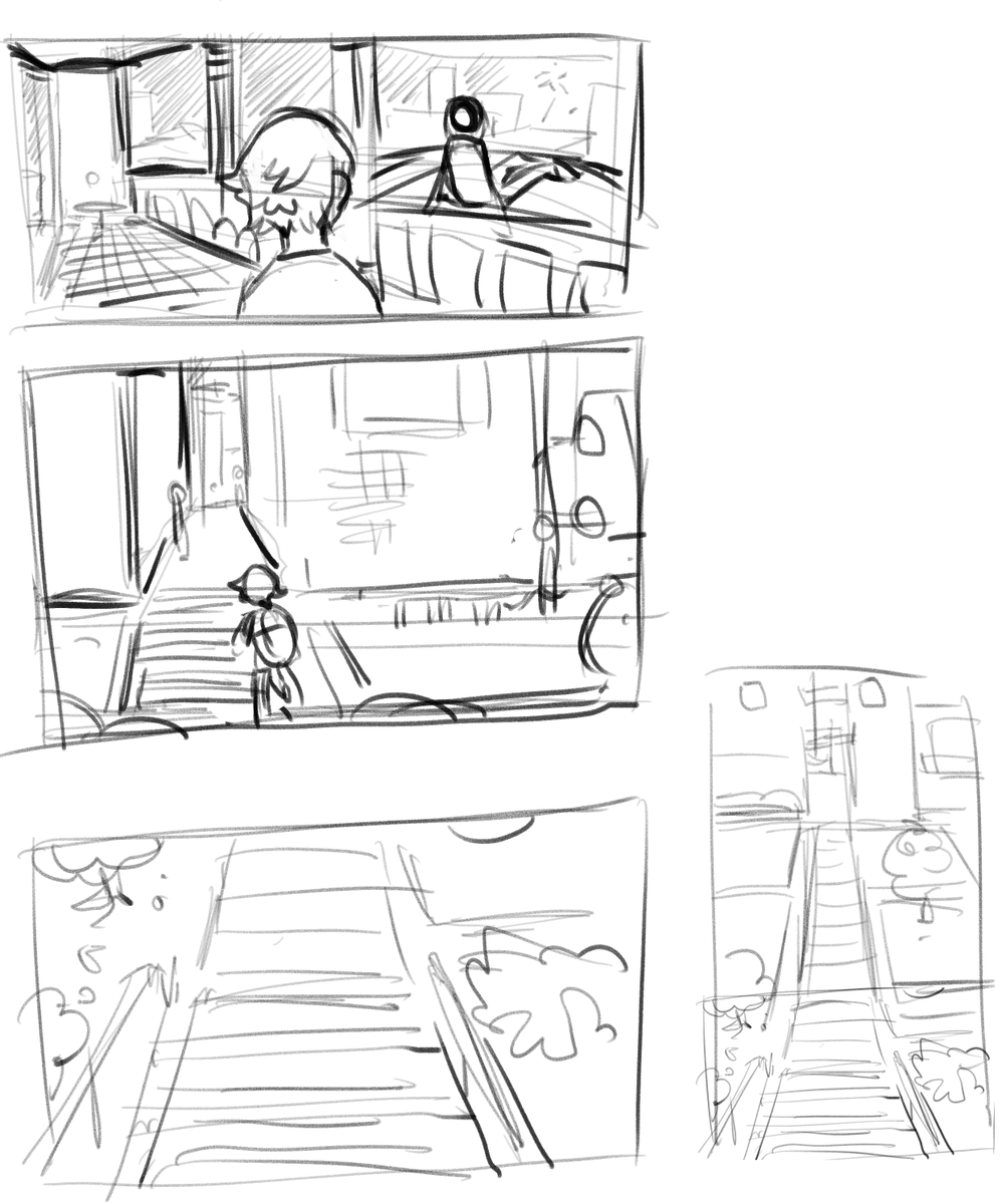 trying to redraw melbourne from my memory because i i'm homesick and i lost all photos i took of it